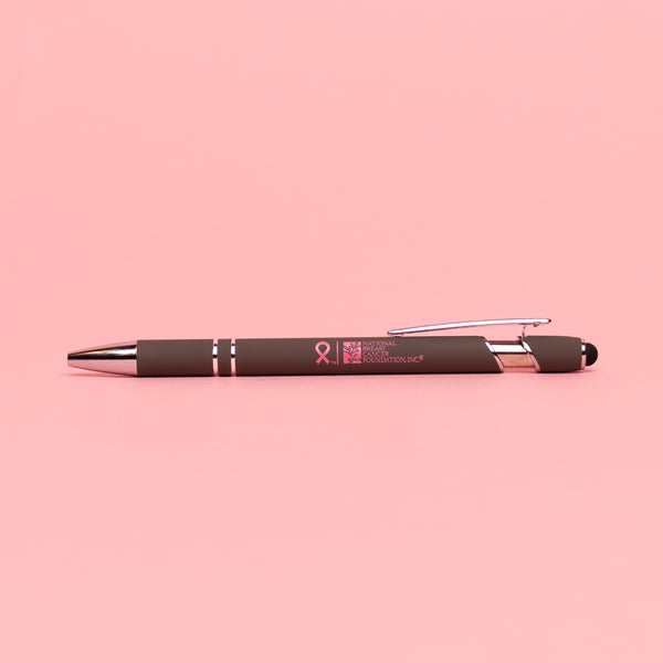 NBCF Logo Stylus Pen - Grey