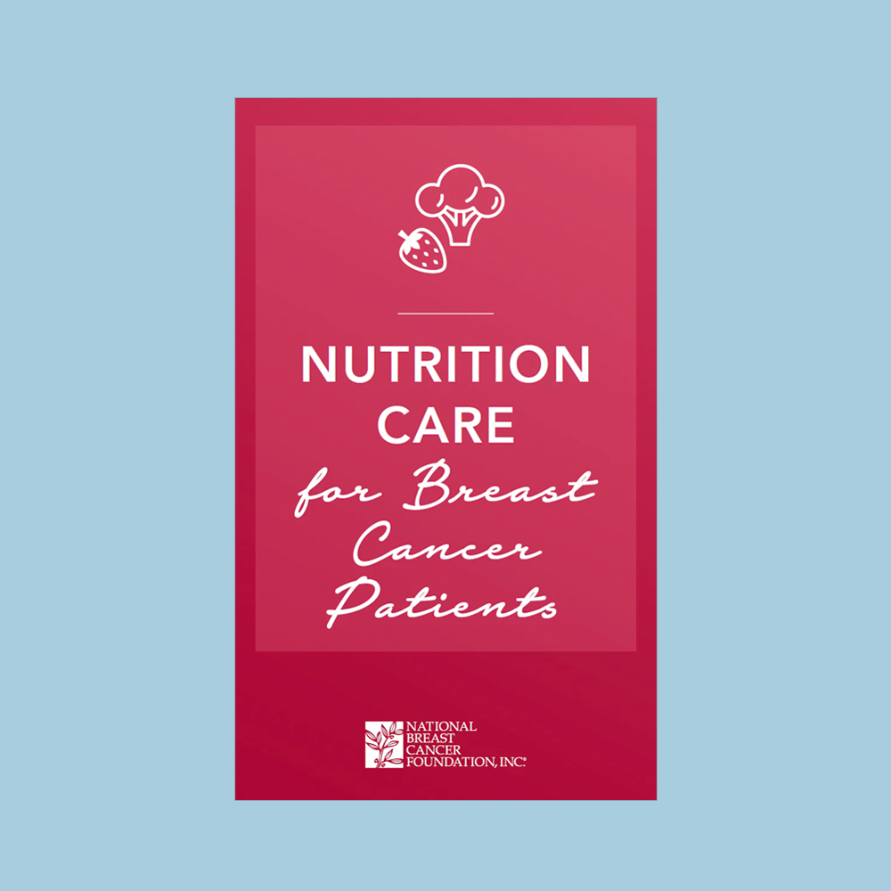 Nutrition Care for Breast Cancer Patients - 10 Count - Educational Material