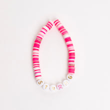 Load image into Gallery viewer, Breast Cancer Assorted Beaded Bracelet