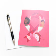 Load image into Gallery viewer, Breast Cancer Assorted Greeting Card Set of 4