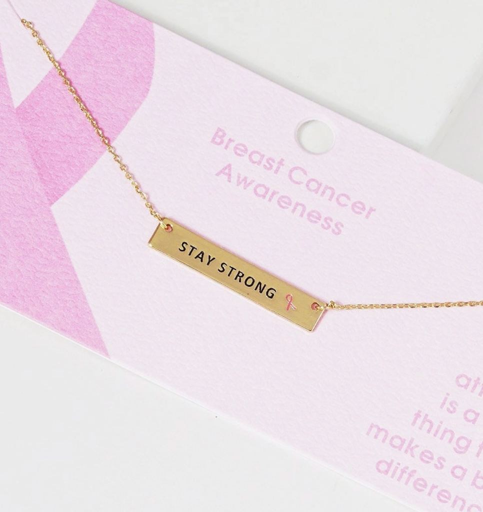 Stay Strong Necklace - NBCF