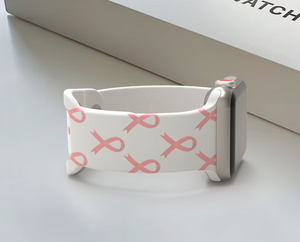 Pink Ribbon Smart Watch Band