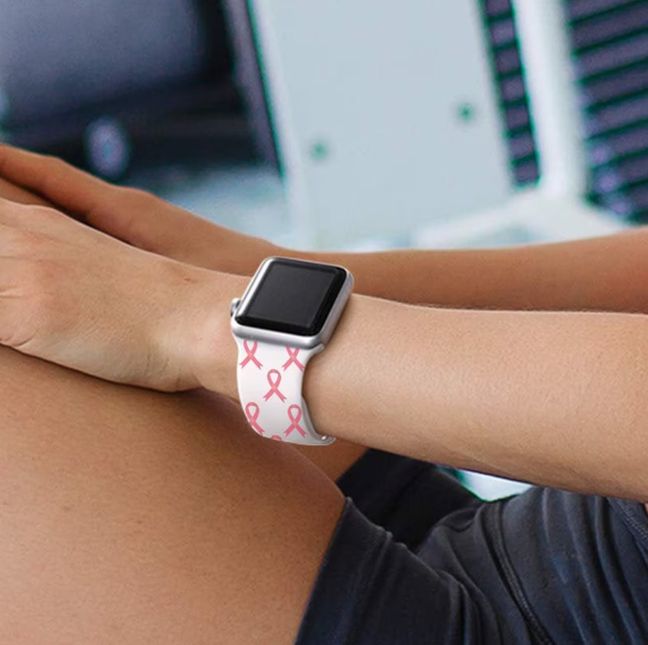 Pink Ribbon Smart Watch Band
