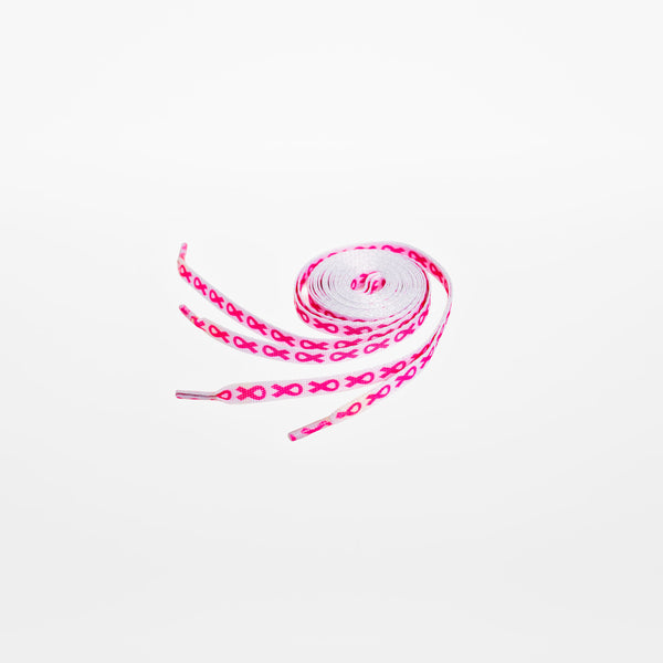 Breast Cancer Awareness Pink Shoelaces - NBCF