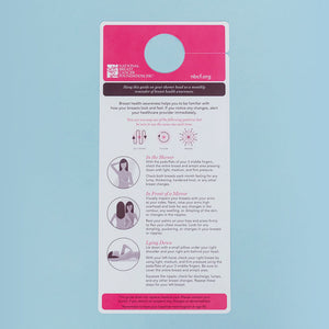 Breast Self-Exam Shower Card - Partner - 25 Count
