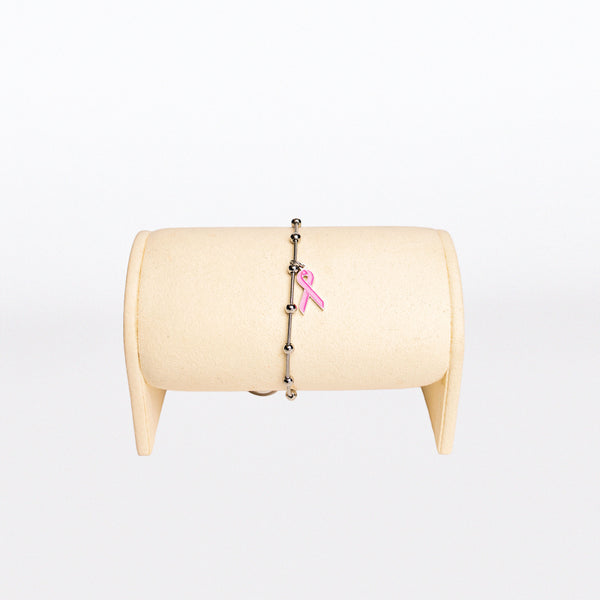 Breast Cancer Awareness Adjustable Charm Bracelet - NBCF