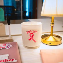 Load image into Gallery viewer, Breast Cancer Awareness Survivor Soy Candle - NBCF