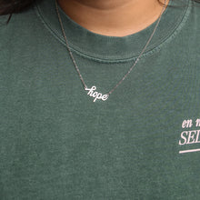 Load image into Gallery viewer, Breast Cancer Awareness Hope Charm Necklace - NBCF