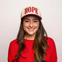Load image into Gallery viewer, HOPE Hat - Burgundy- NBCF