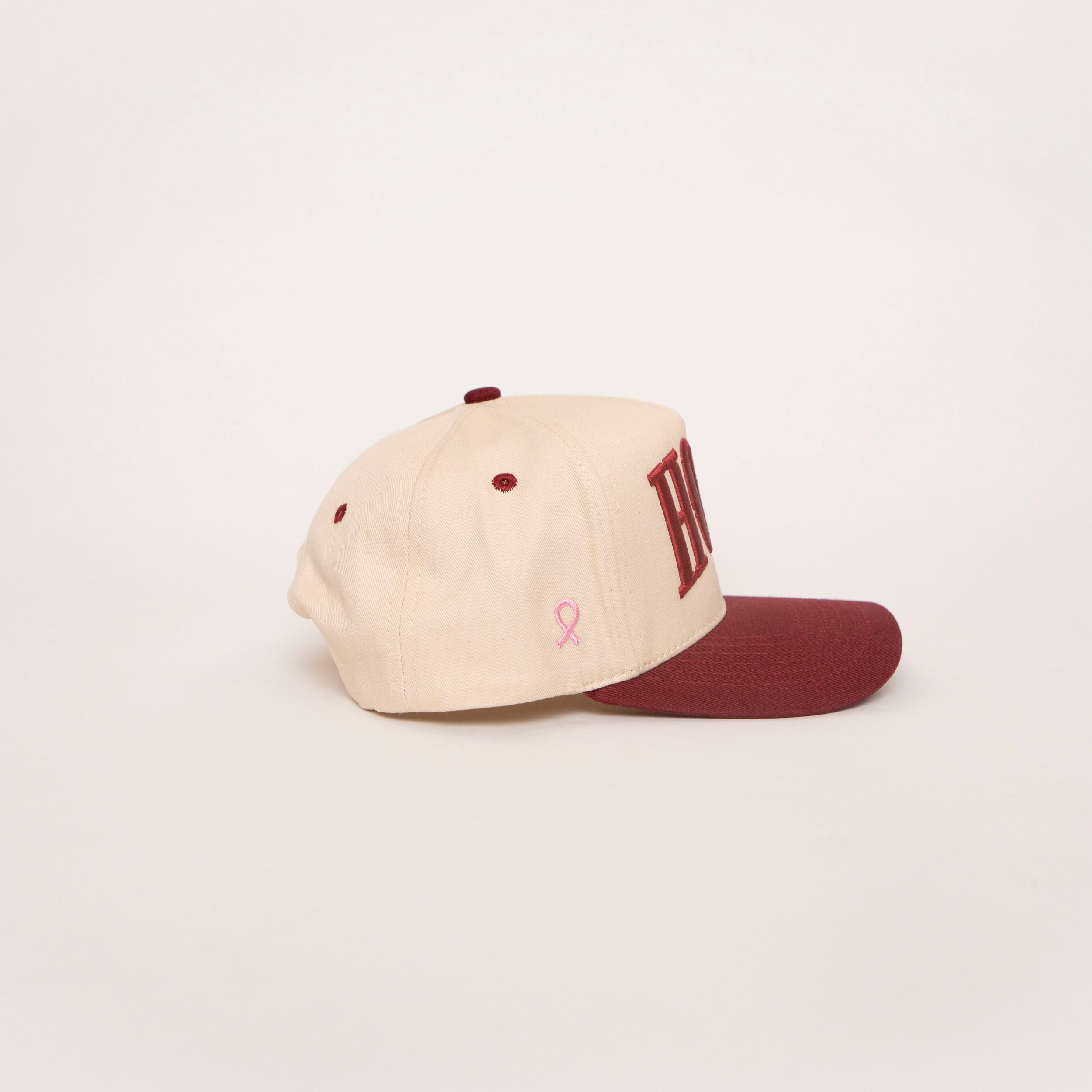 HOPE Hat - Burgundy- NBCF