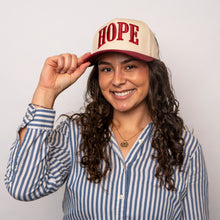 Load image into Gallery viewer, HOPE Hat - Burgundy- NBCF
