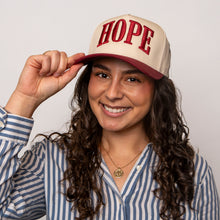 Load image into Gallery viewer, HOPE Hat - Burgundy- NBCF