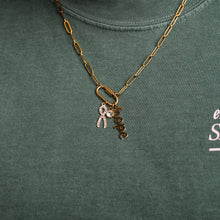 Load image into Gallery viewer, Breast Cancer Awareness Hope Charm Necklace - NBCF
