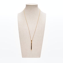 Load image into Gallery viewer, HOPE Pink Ribbon Engraved Bar Necklace - NBCF