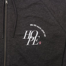 Load image into Gallery viewer, HOPE Zip-Up Hoodie - Men's - Gray - NBCF