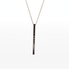Load image into Gallery viewer, HOPE Pink Ribbon Engraved Bar Necklace - NBCF