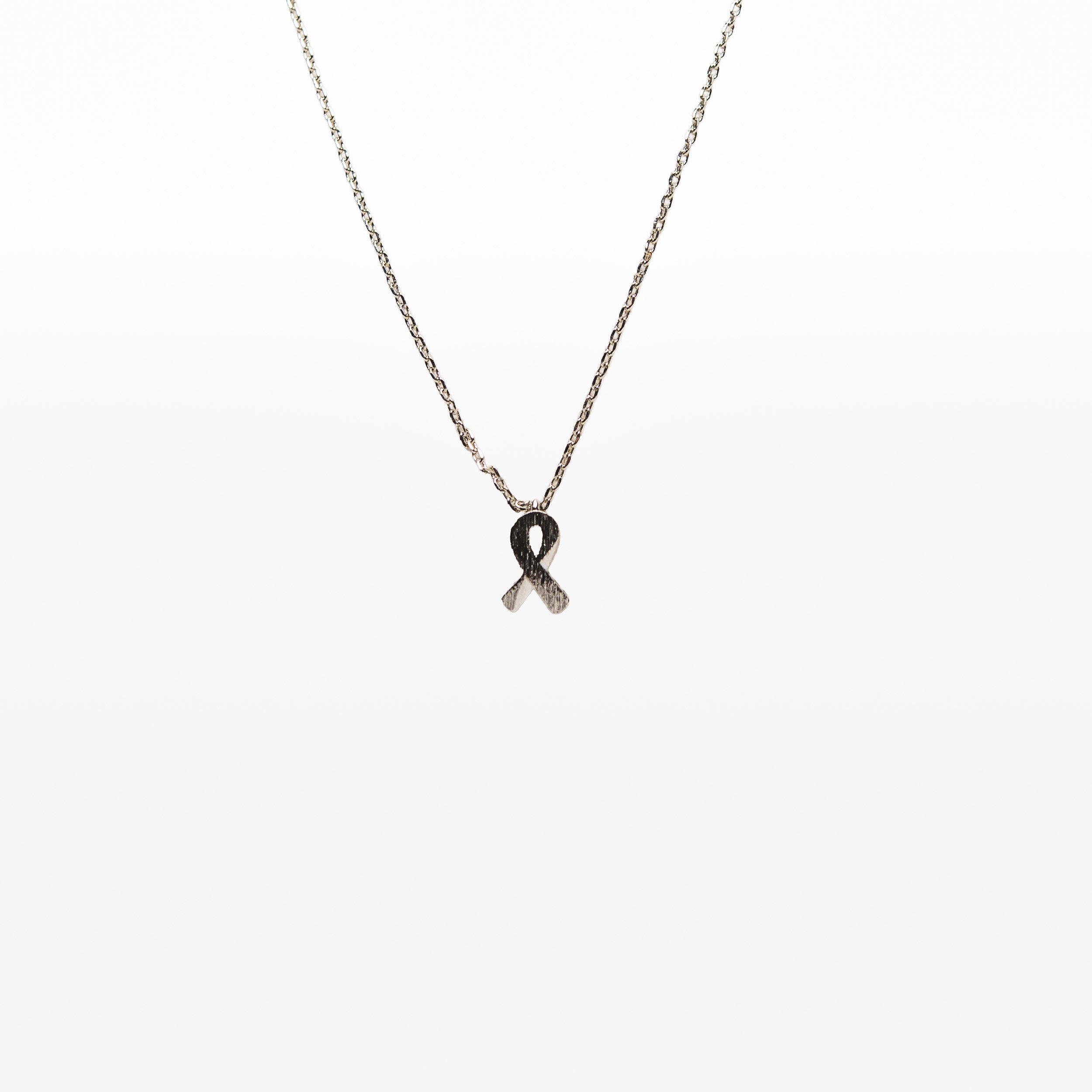 Breast Cancer Awareness Ribbon Necklace - NBCF