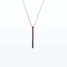 Load image into Gallery viewer, Survivor Pink Ribbon Engraved Bar Necklace - NBCF