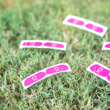 Load image into Gallery viewer, Breast Cancer Awareness Athletic Under Eye Strips- NBCF