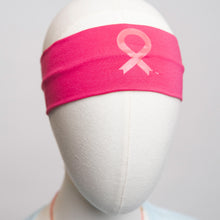 Load image into Gallery viewer, Breast Cancer Awareness Stretch Headband - NBCF
