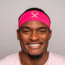Load image into Gallery viewer, Breast Cancer Awareness Stretch Headband - NBCF