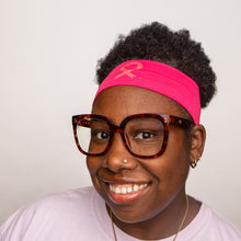 Load image into Gallery viewer, Breast Cancer Awareness Stretch Headband - NBCF