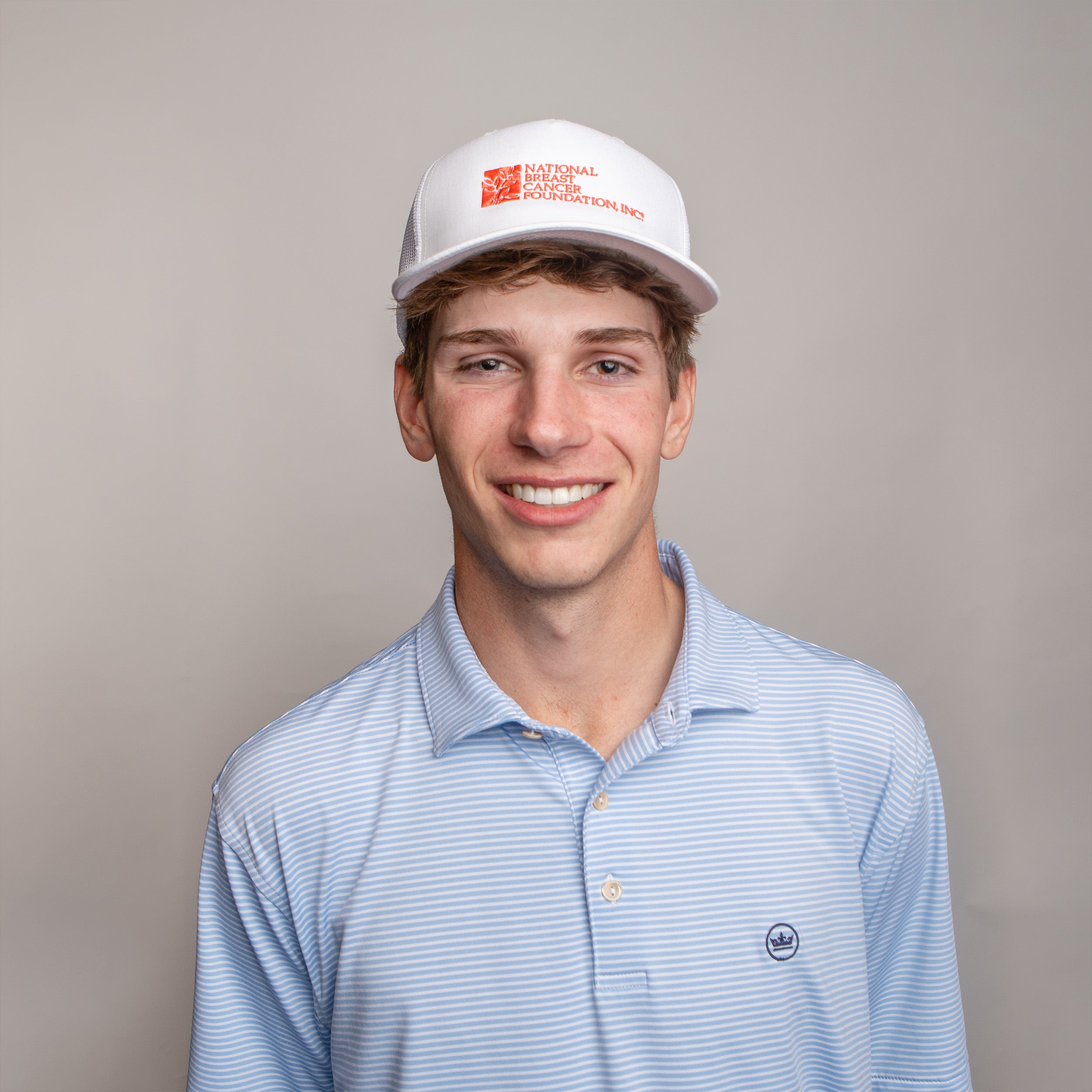 NBCF Logo Ball Cap - White