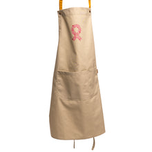Load image into Gallery viewer, Breast Cancer Awareness Pink Ribbon Apron - Canvas - NBCF