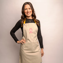 Load image into Gallery viewer, Breast Cancer Awareness Pink Ribbon Apron - Canvas - NBCF
