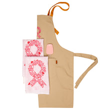 Load image into Gallery viewer, Breast Cancer Awareness Pink Ribbon Apron - Canvas - NBCF