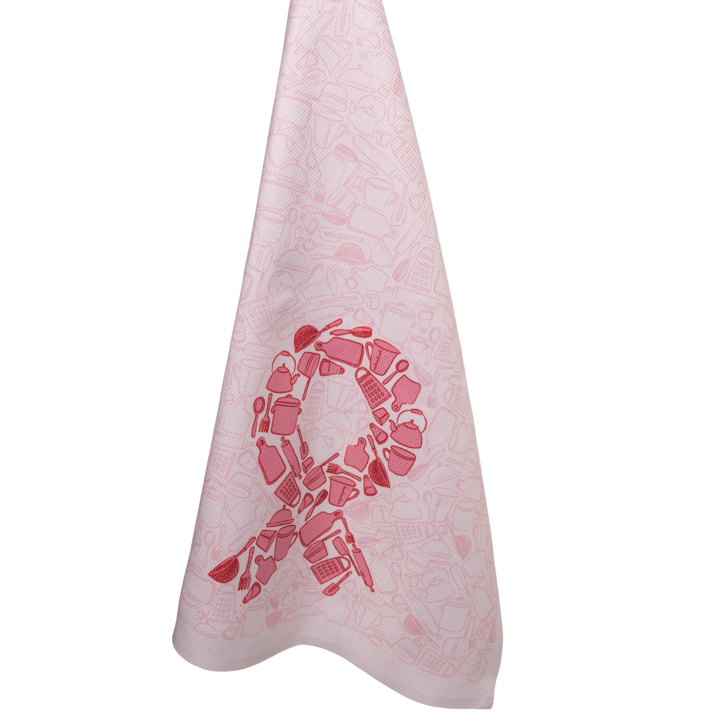 Pink Ribbon Kitchen Towel -  NBCF