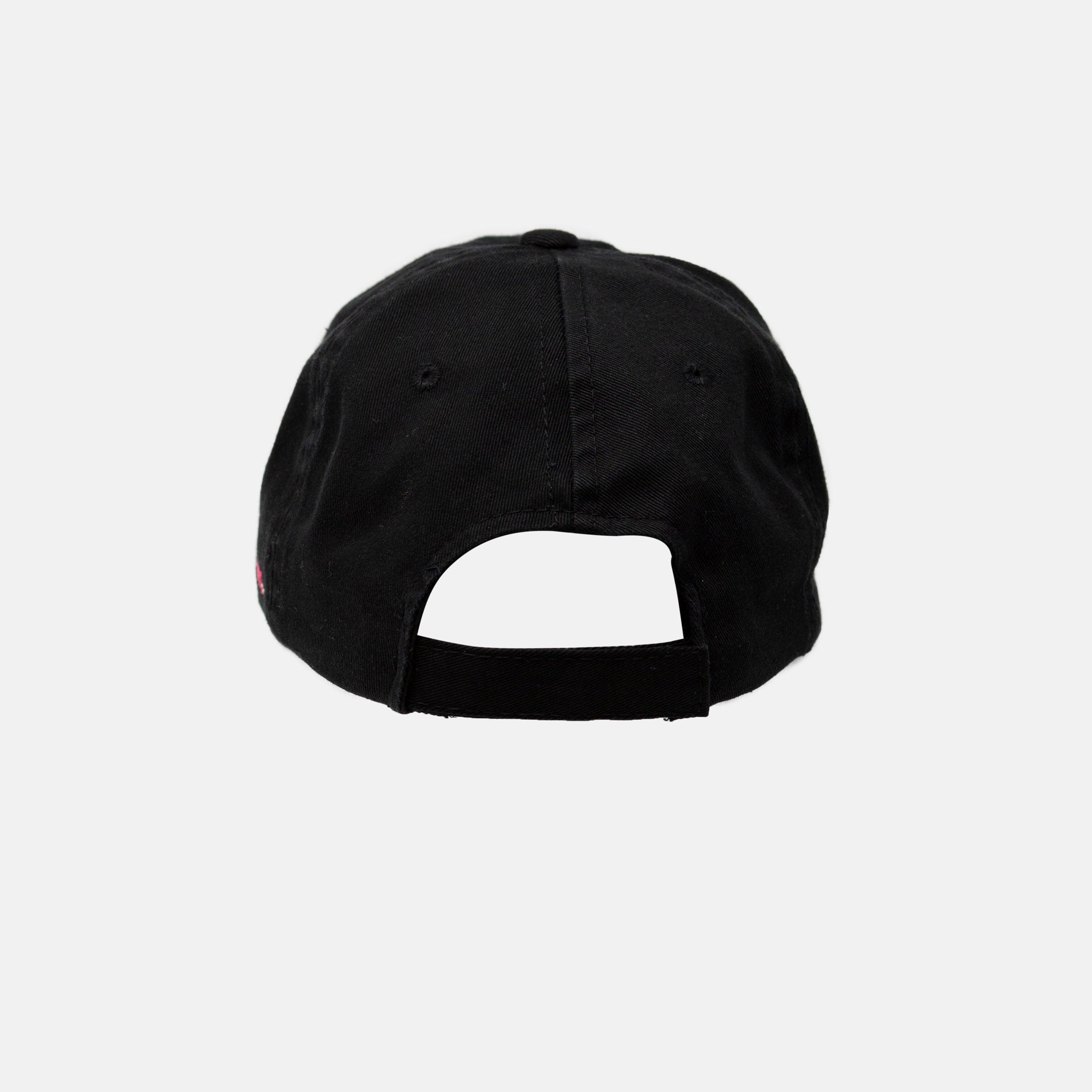 Game Pink Adjustable Ball Cap - Black