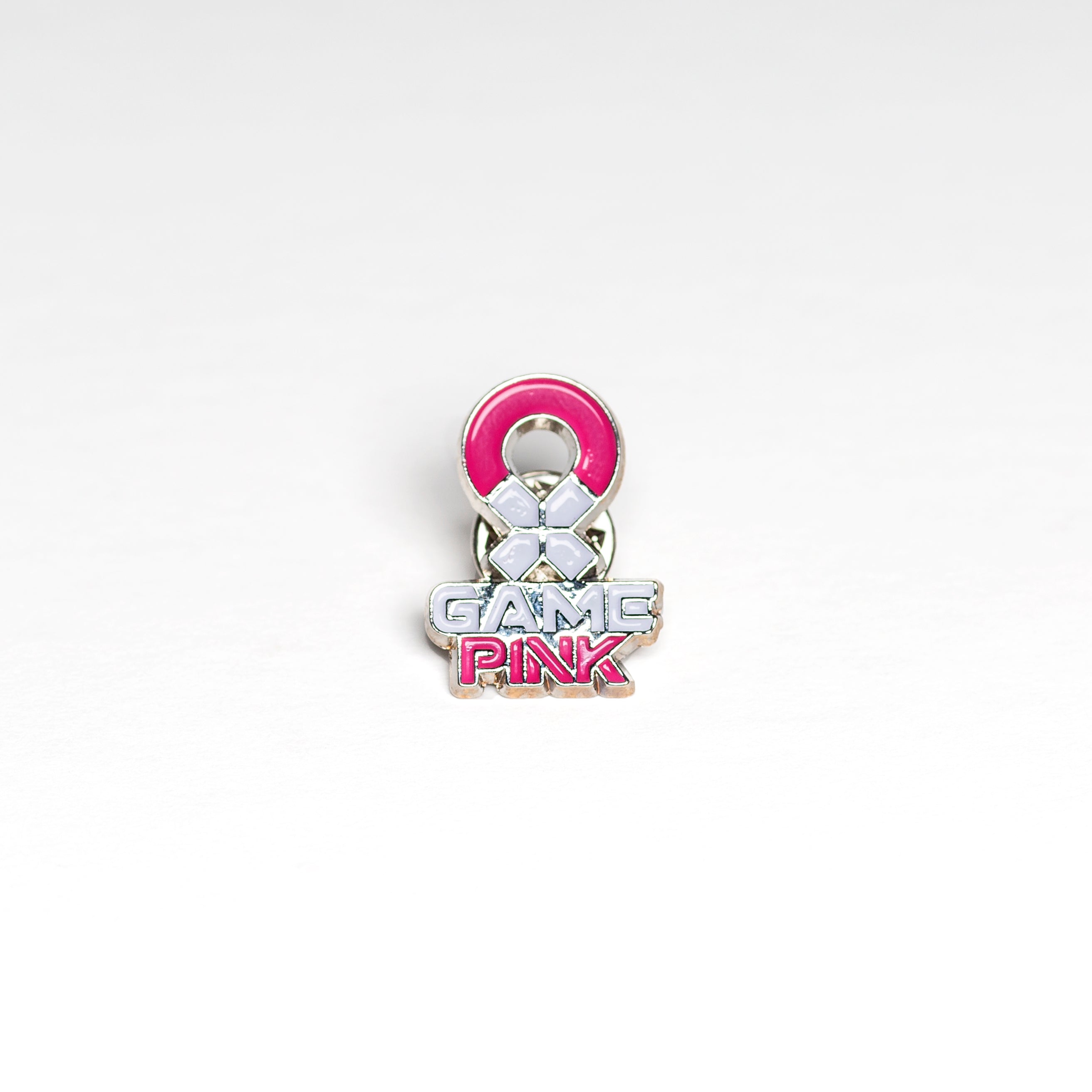 Game Pink Lapel Pin