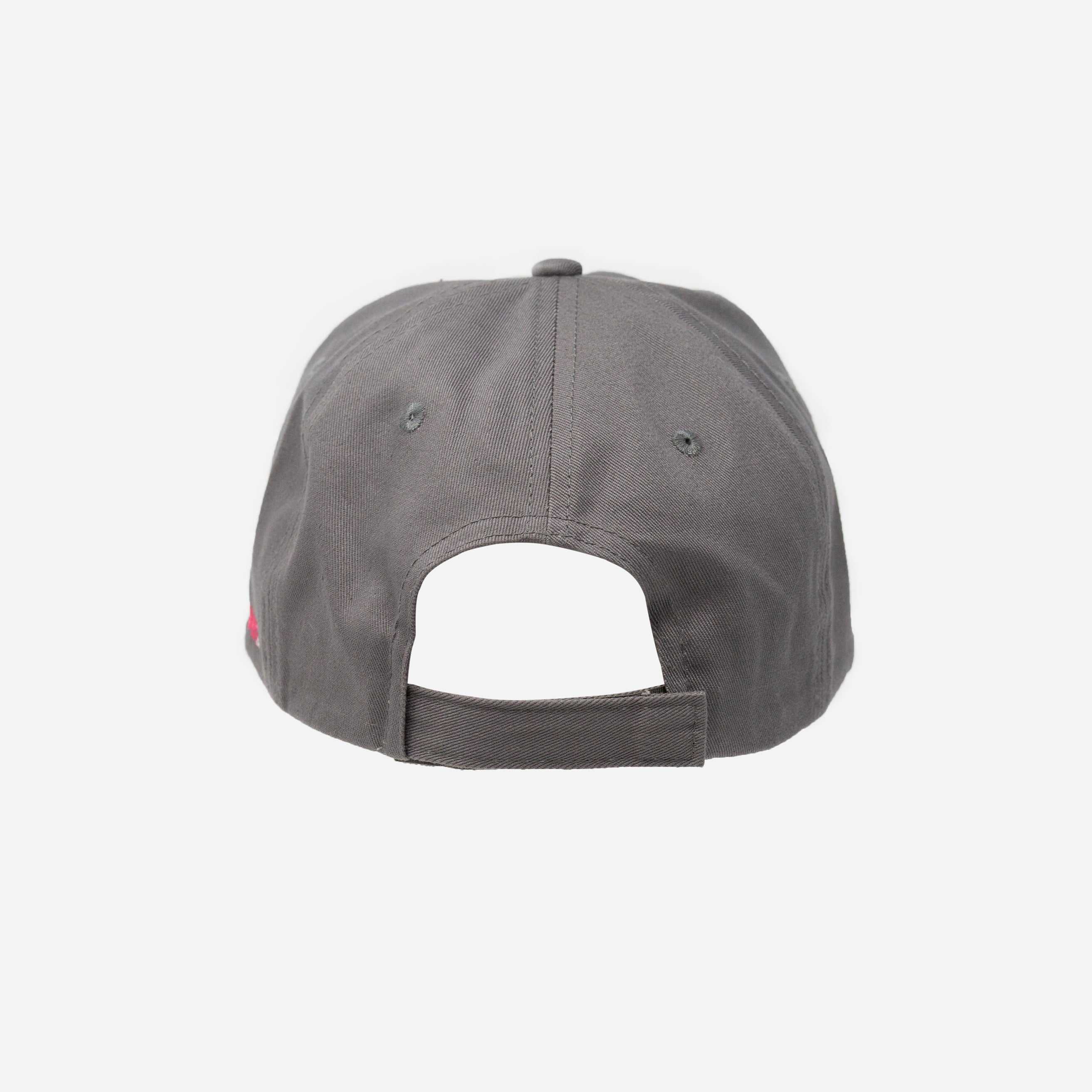 Game Pink Adjustable Ball Cap - Charcoal Gray