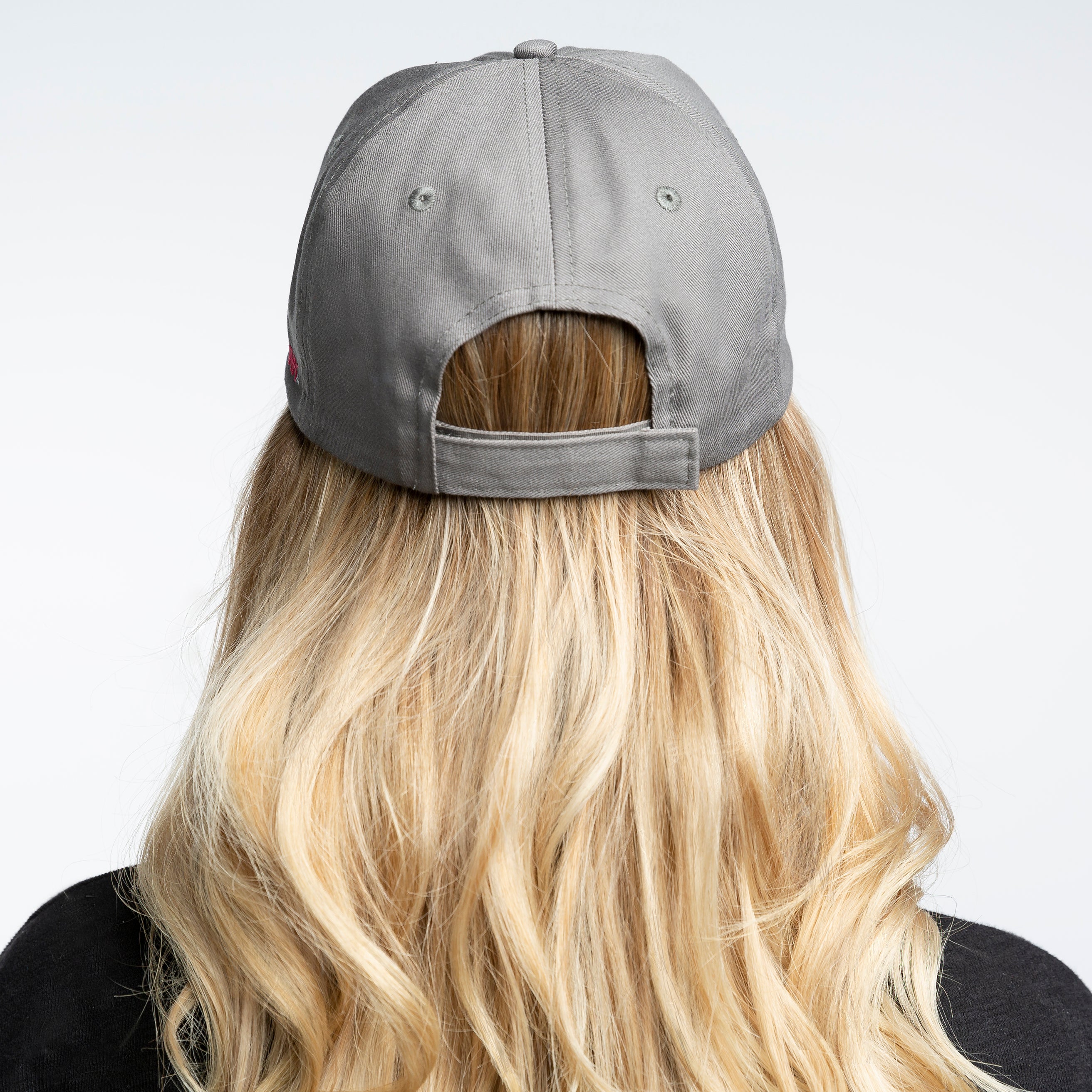Game Pink Adjustable Ball Cap - Charcoal Gray
