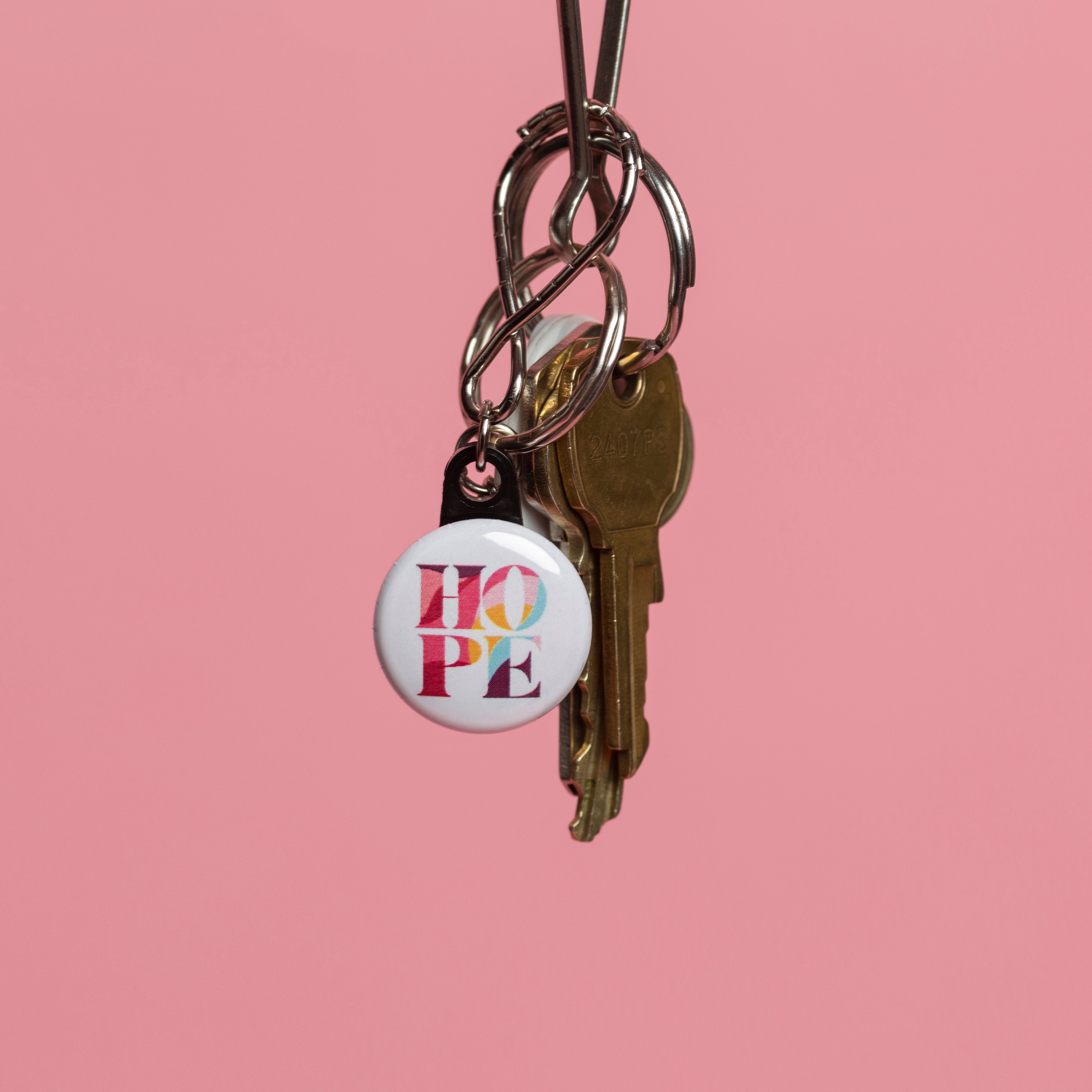 HOPE Keychain Breast Cancer Support - Multicolor - NBCF