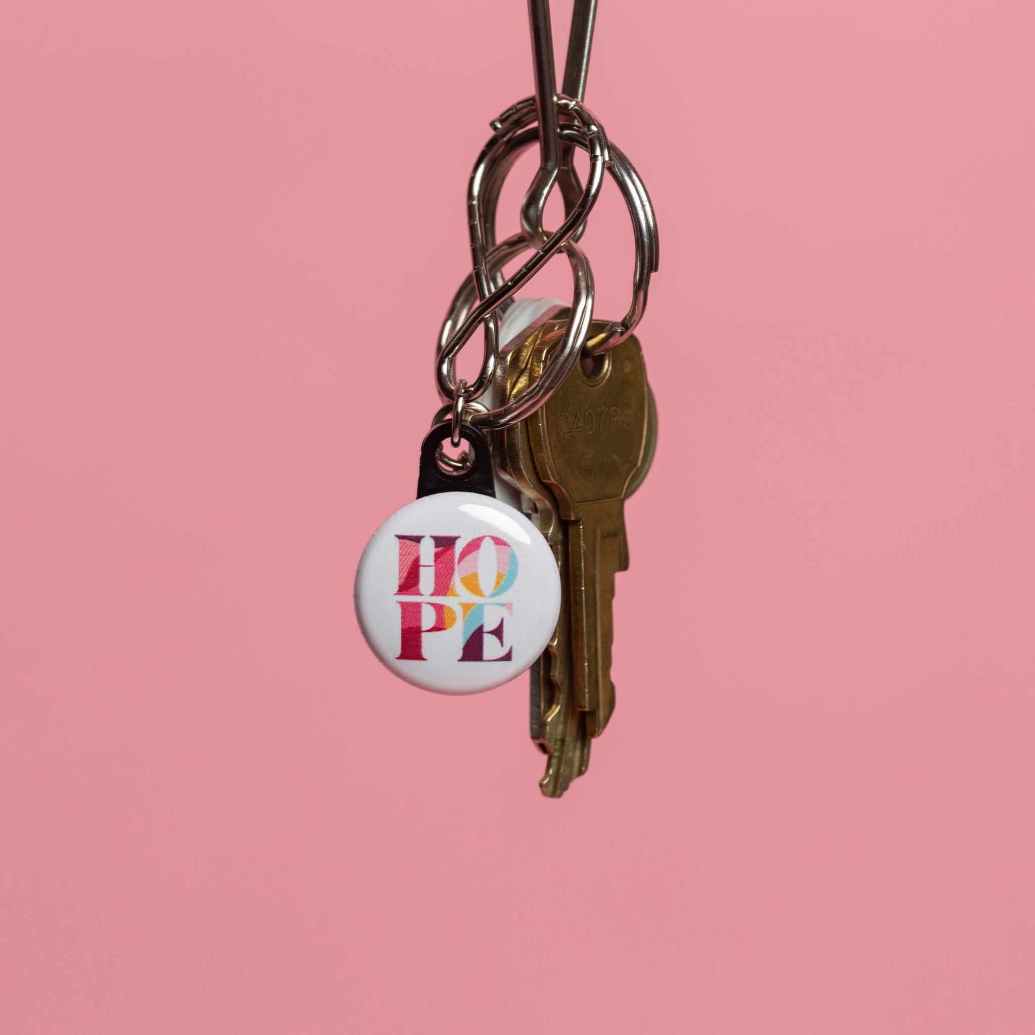 HOPE Keychain Breast Cancer Support - Multicolor - NBCF – NBCF Shop