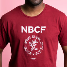 Load image into Gallery viewer, NBCF Crew Neck T-Shirt - Burgundy