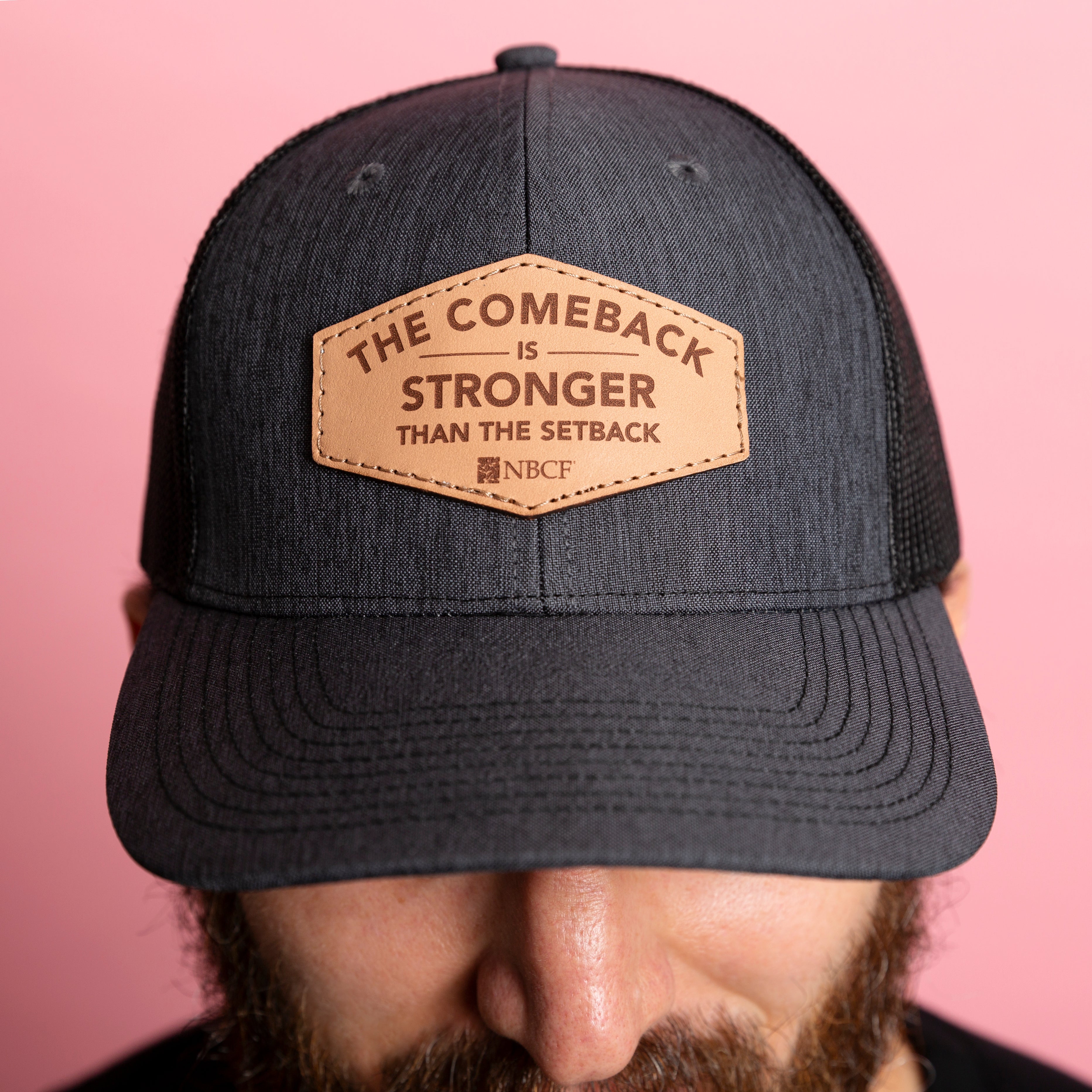 The Comeback is Stronger Hat - Dark Gray - NBCF