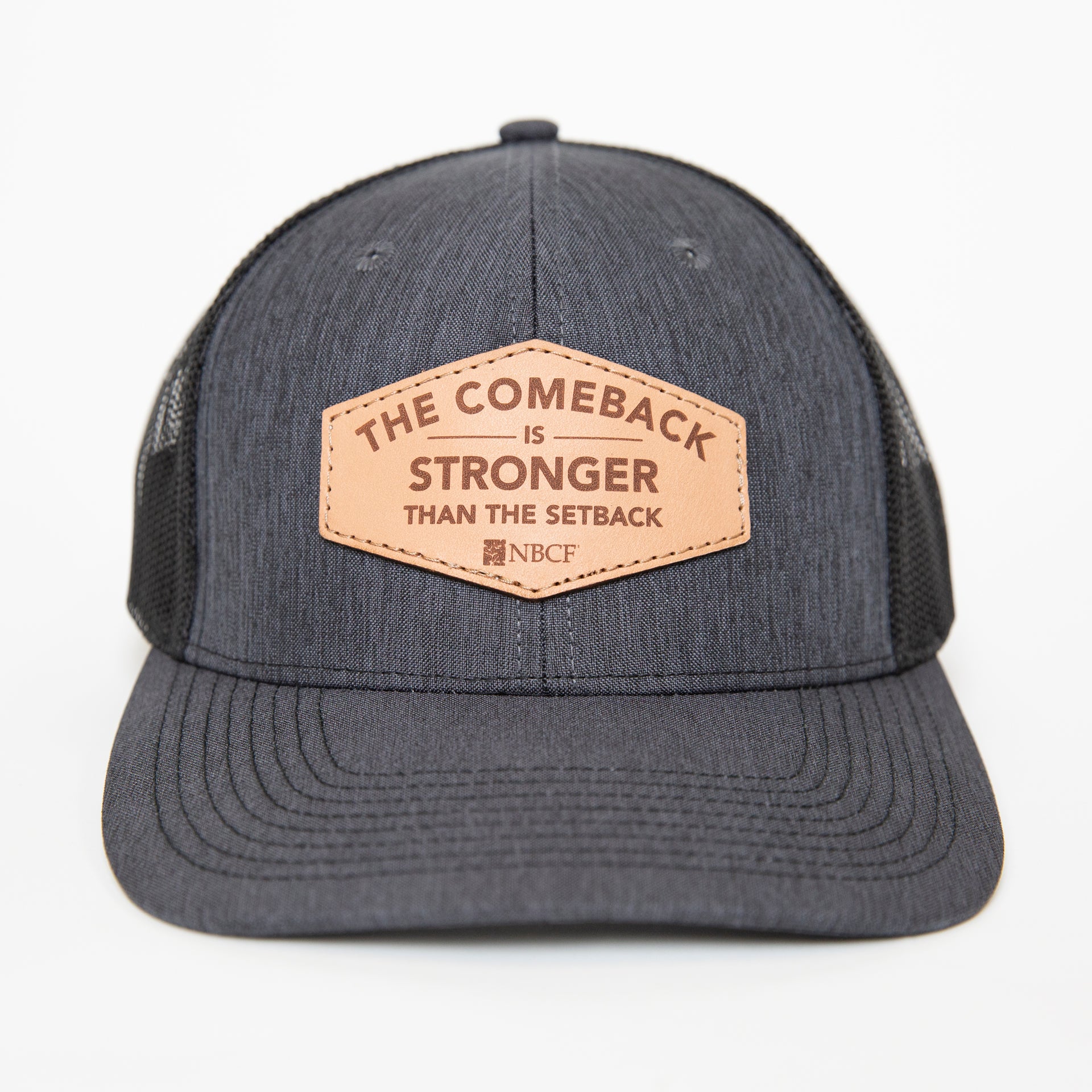 The Comeback is Stronger Hat - Dark Gray - NBCF