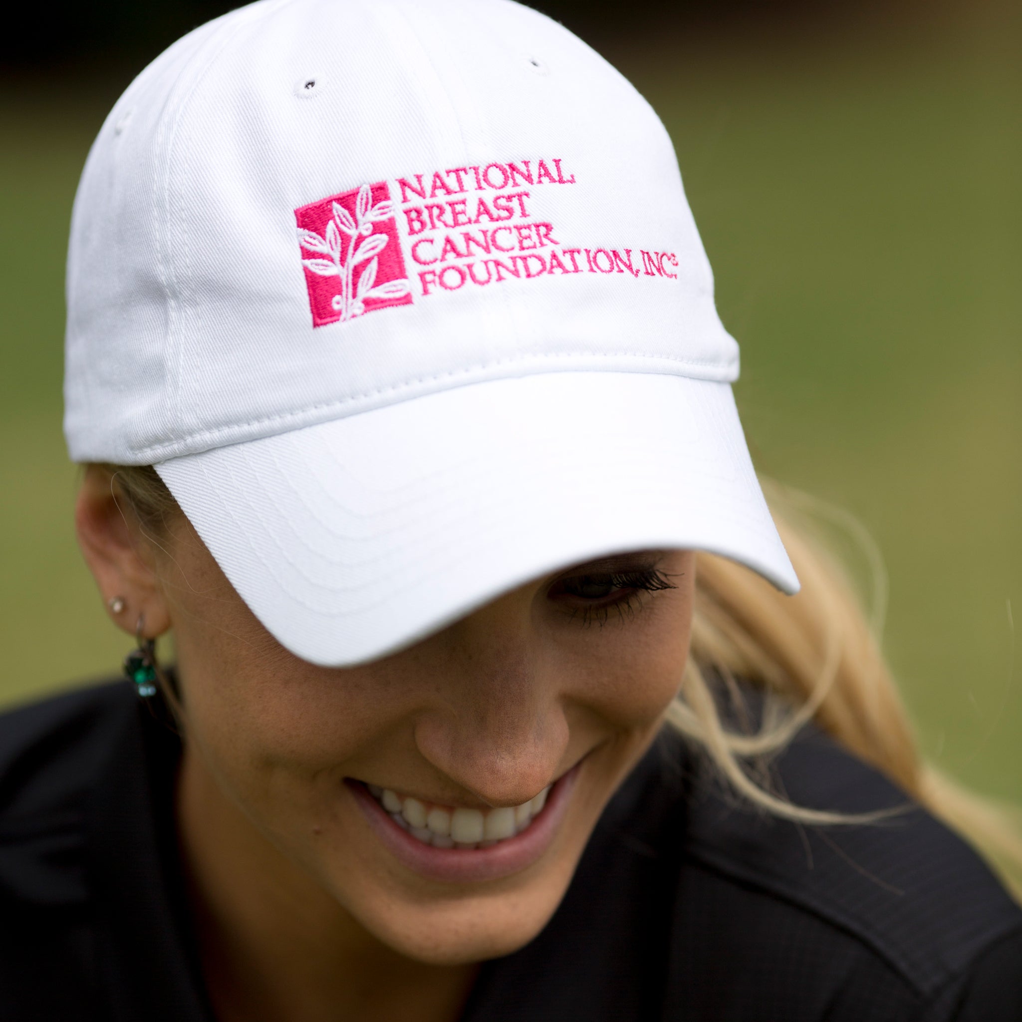 NBCF Logo Ball Cap - White
