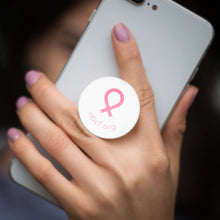 Load image into Gallery viewer, Pink Ribbon Pop Socket