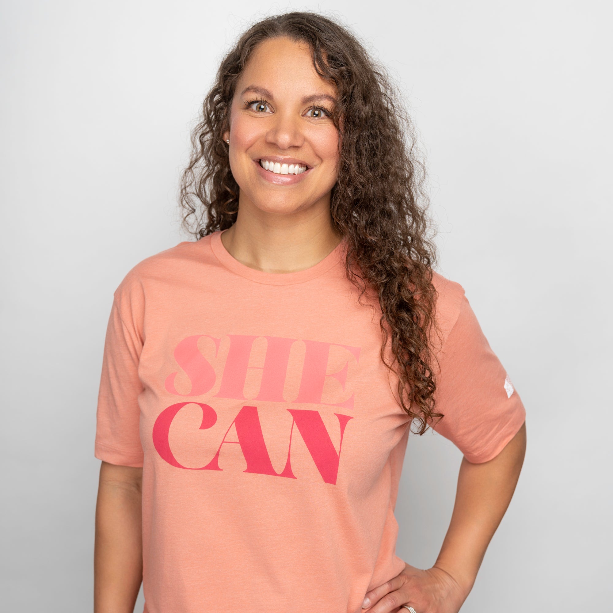 She Can T-Shirt - Pink - NBCF