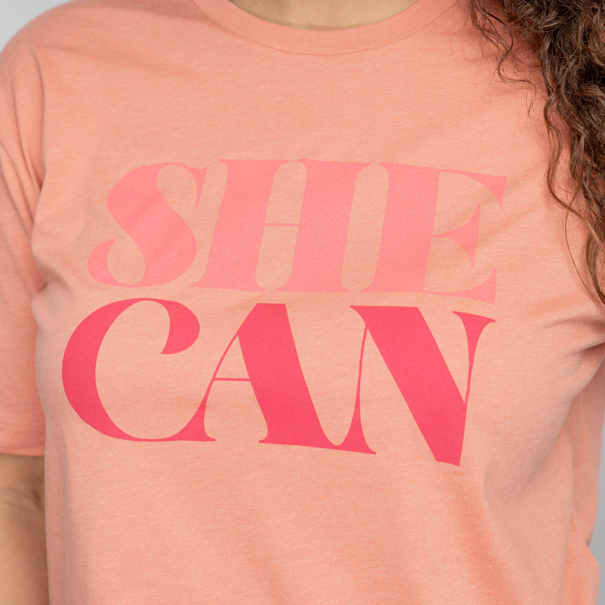 She Can T-Shirt - Pink - NBCF