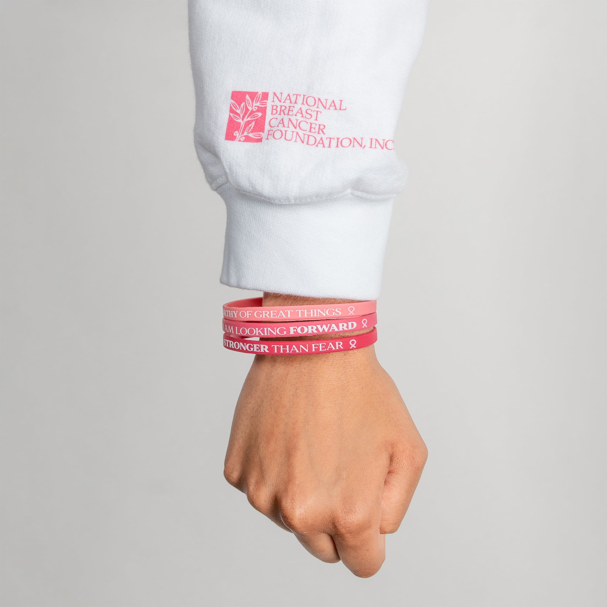 Inspire Hope Crewneck Sweatshirt - White - NBCF