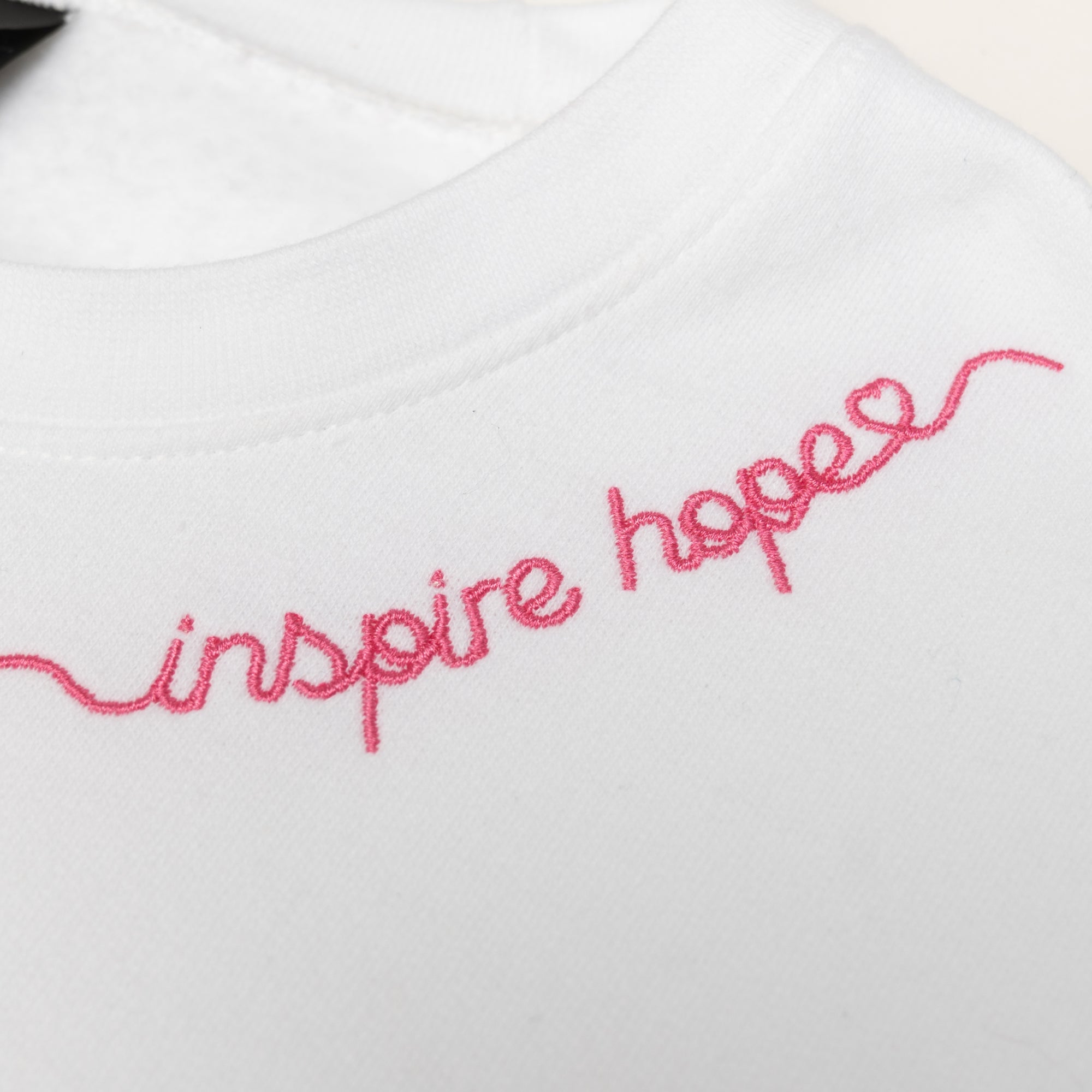 Inspire Hope Crewneck Sweatshirt - White - NBCF