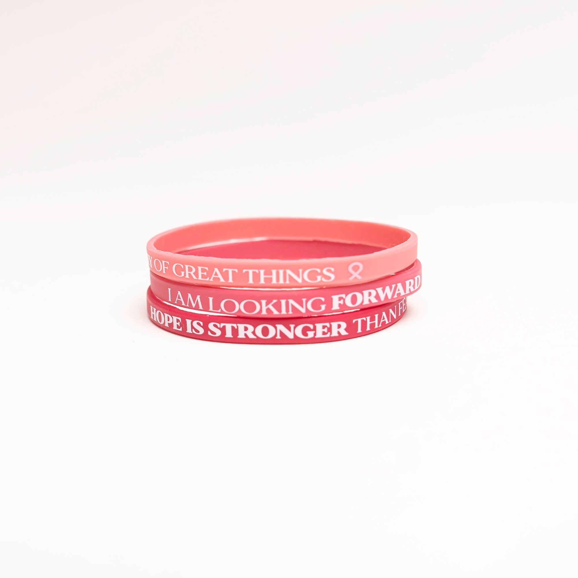Affirmation Bracelets Stack