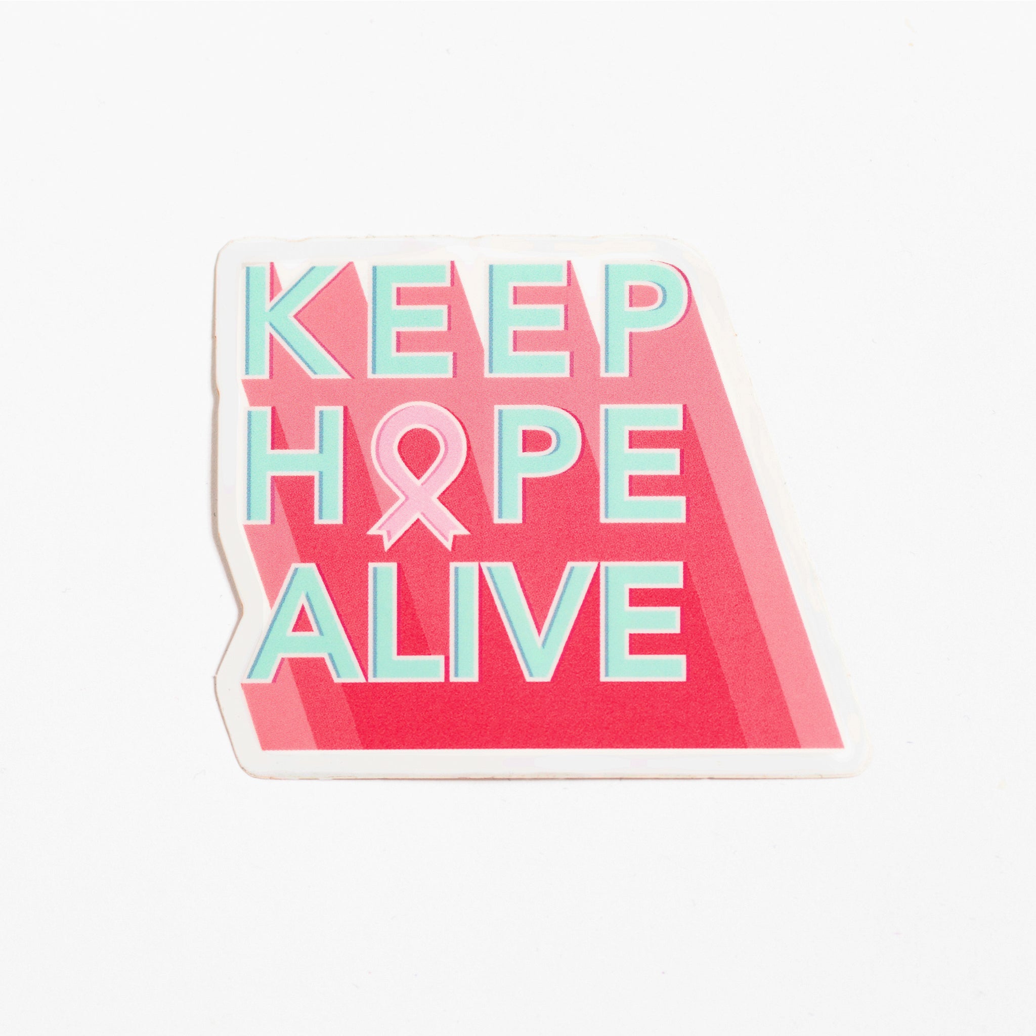 Keep HOPE Alive Pink Ribbon Sticker - NBCF