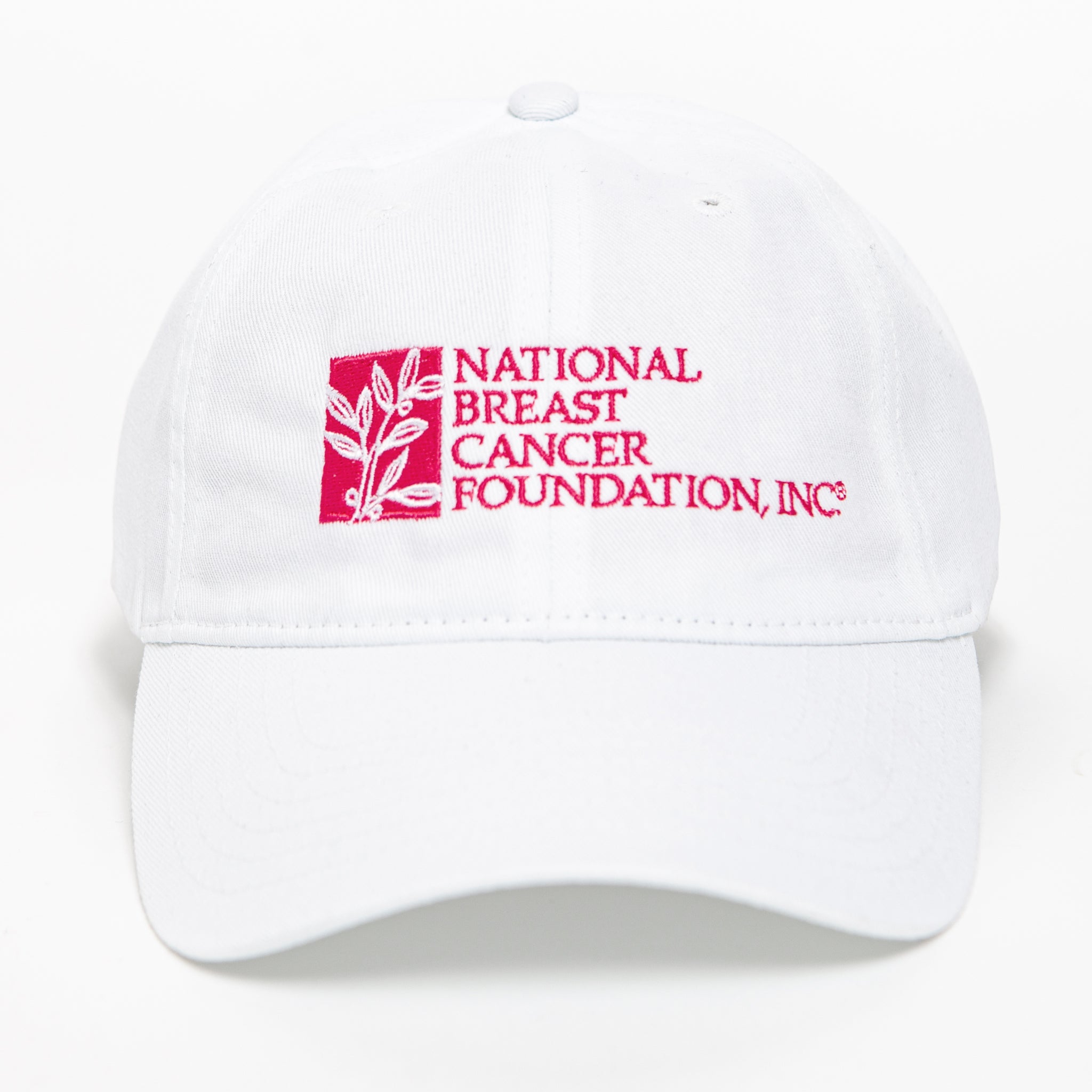 NBCF Logo Ball Cap - White