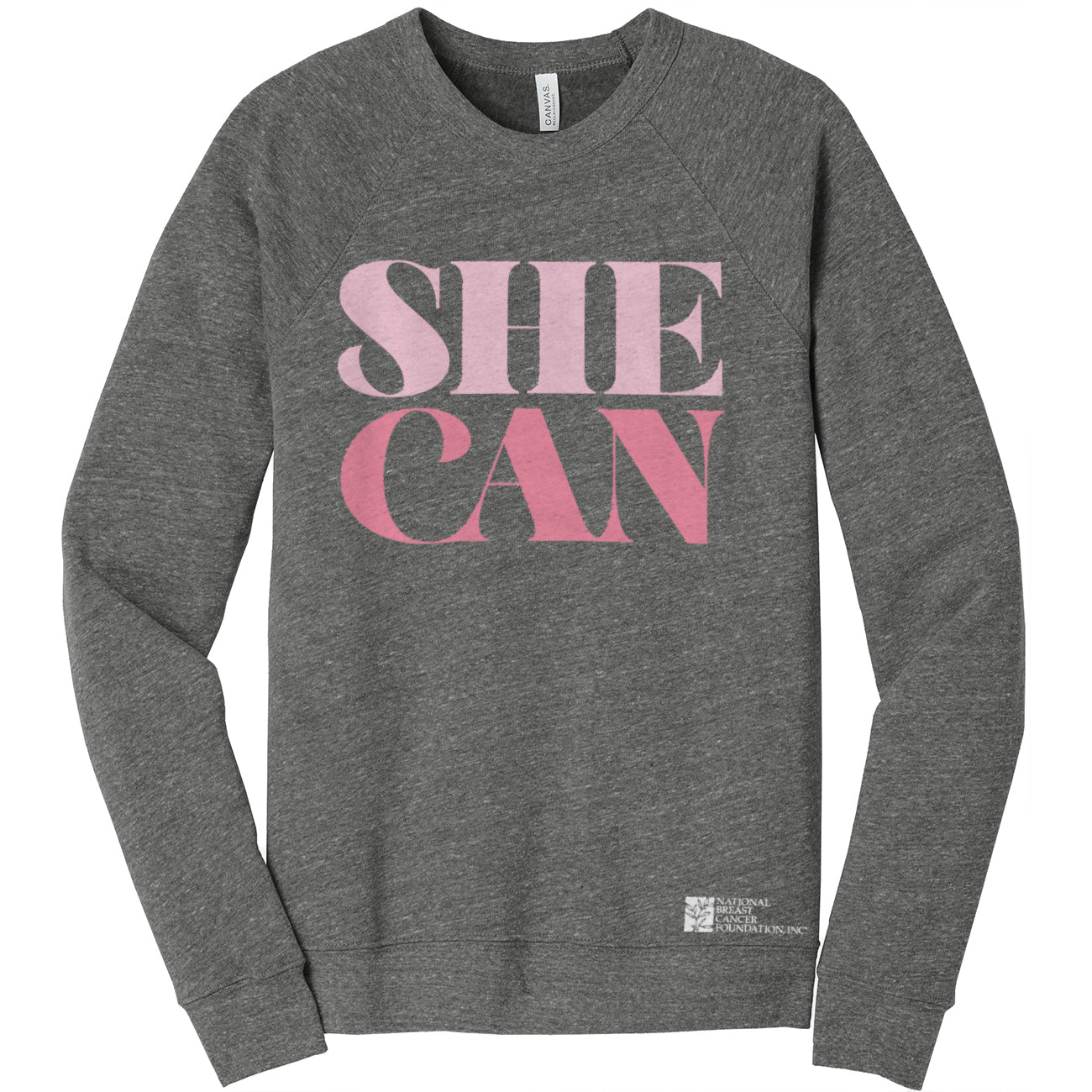 She Can Sweatshirt - Gray - NBCF